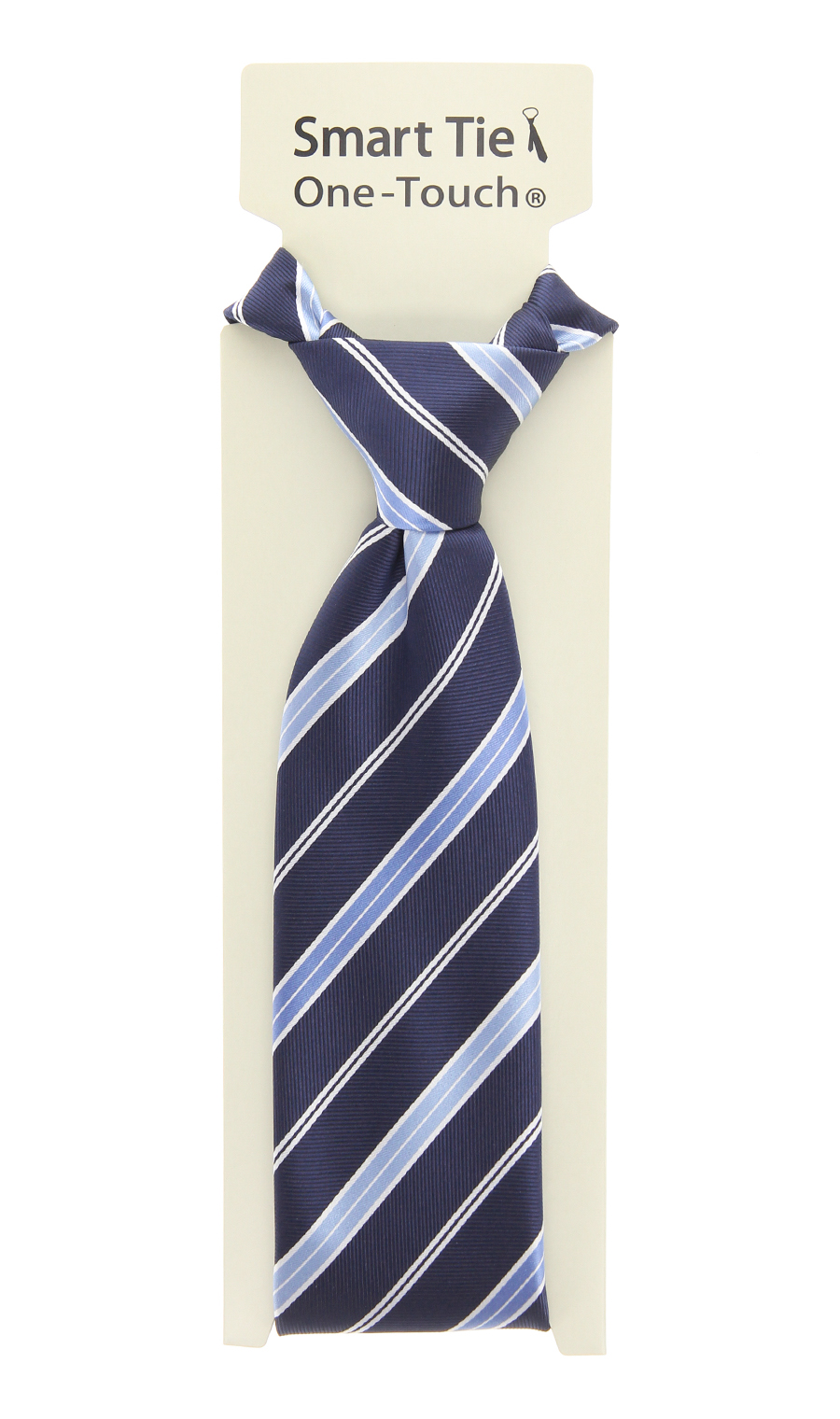 レギュラータイ【Smart Tie】【ワンタッチ】 ネイビー 0