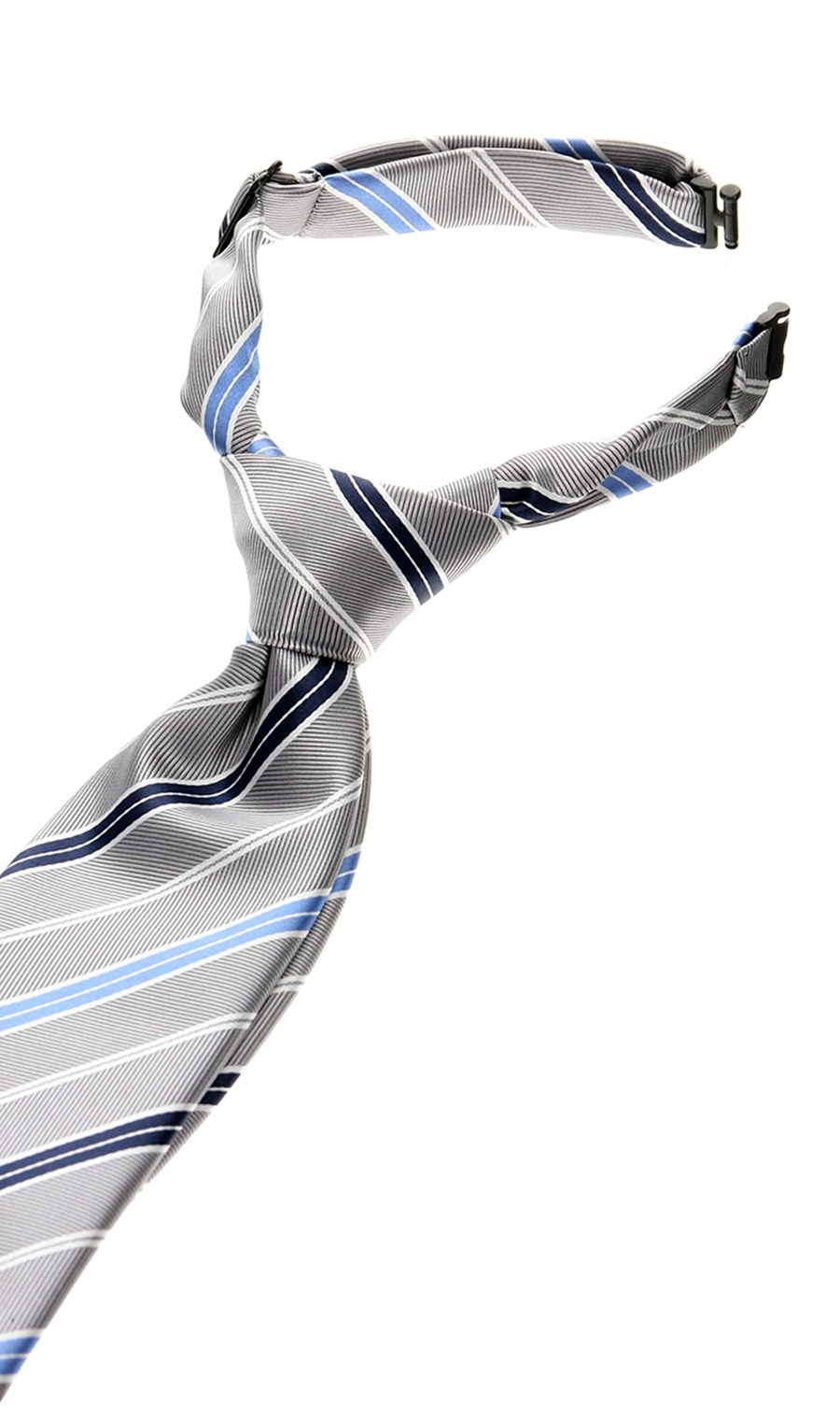 ■レギュラータイ【Smart Tie】【ワンタッチ】 グレー 0