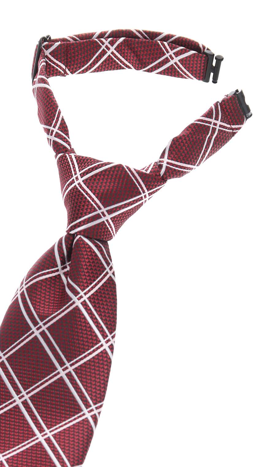 レギュラータイ【Smart Tie】【ワンタッチ】 ワイン 0