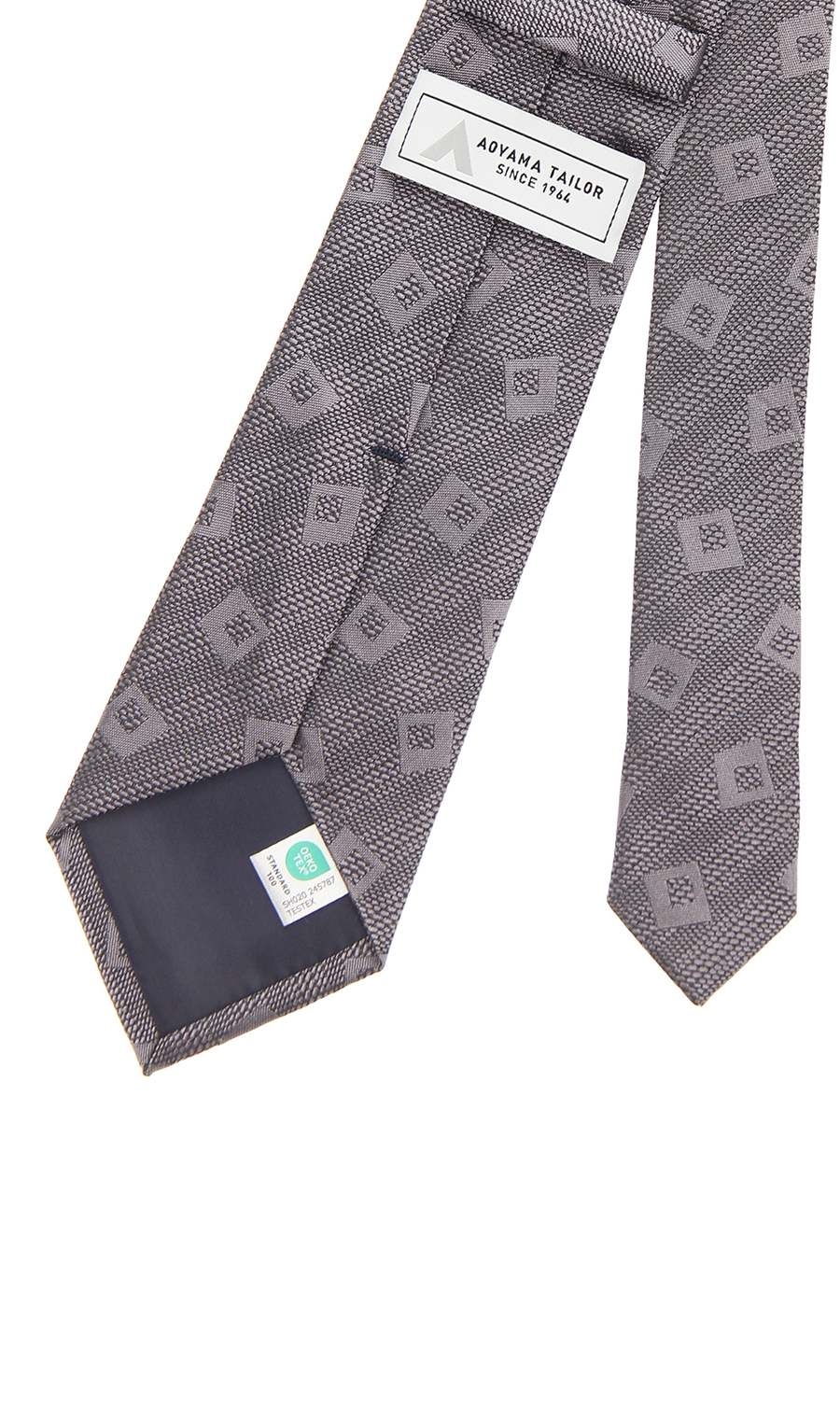 レギュラータイ【OEKO-TEX】 グレー 0