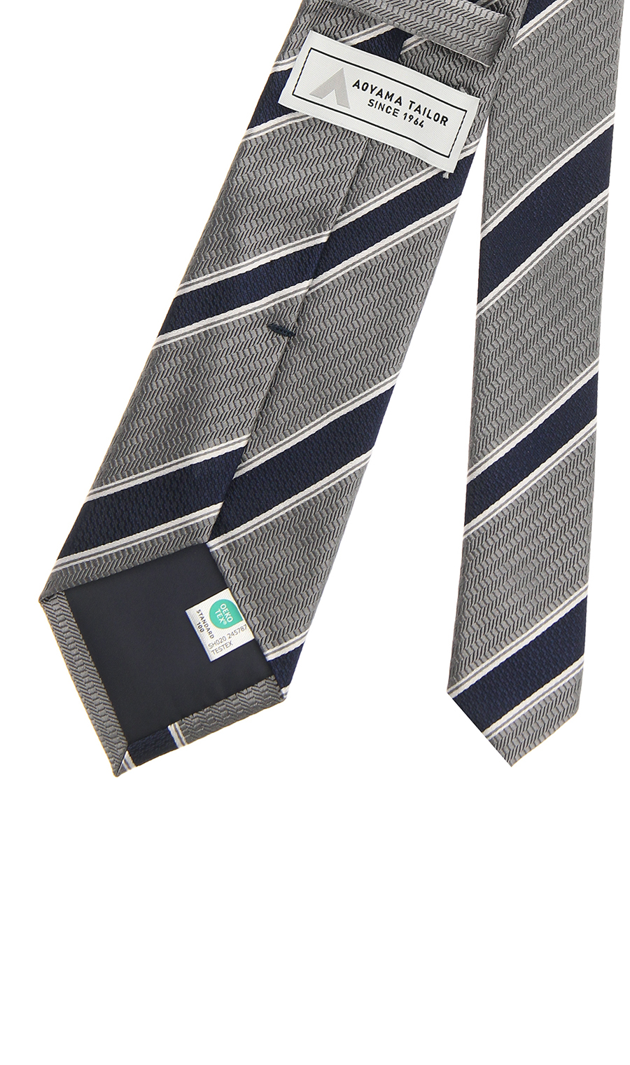 レギュラータイ【OEKO-TEX】 グレー 9