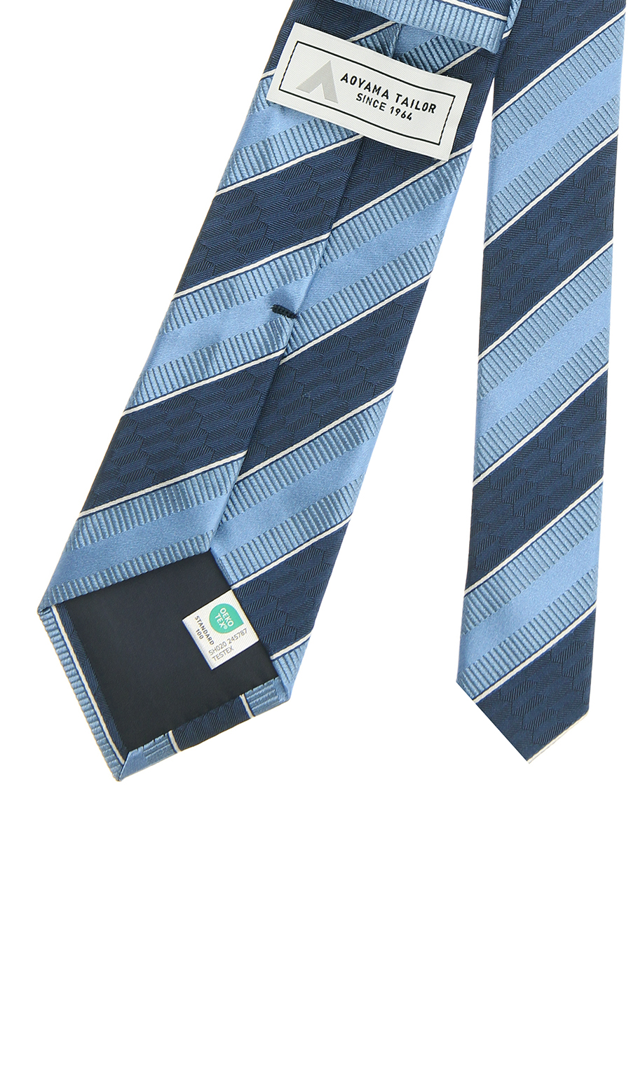 レギュラータイ【OEKO-TEX】 ブルー 9