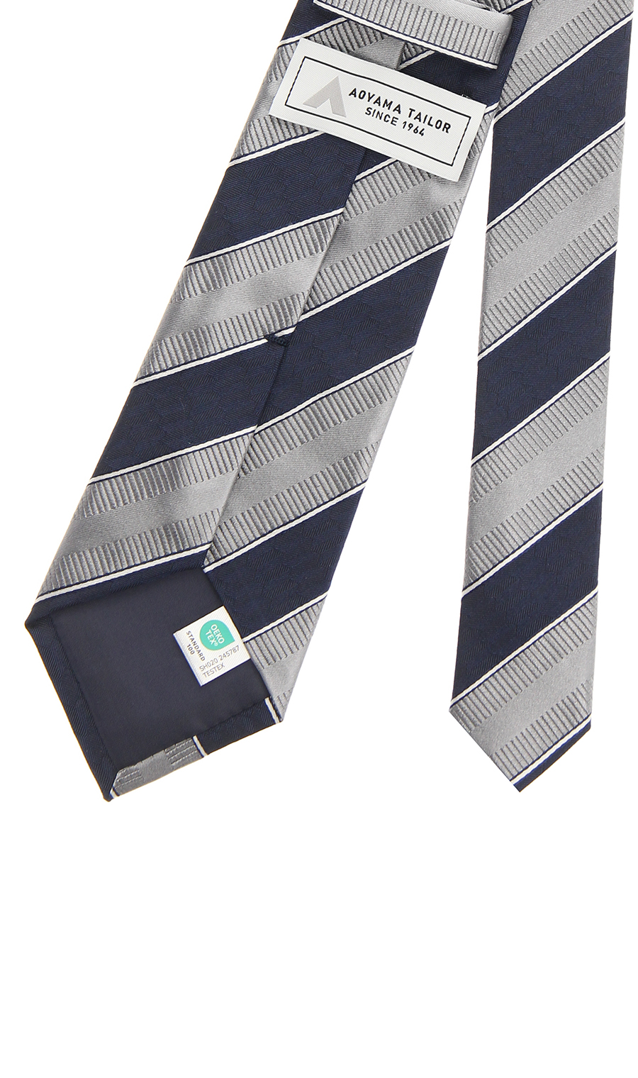 レギュラータイ【OEKO-TEX】 グレー 9