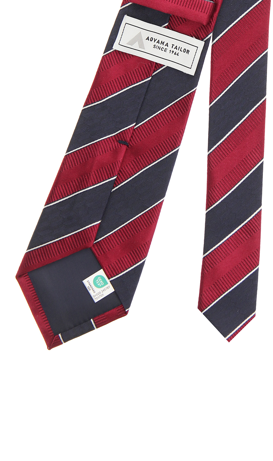 レギュラータイ【OEKO-TEX】 レッド 9