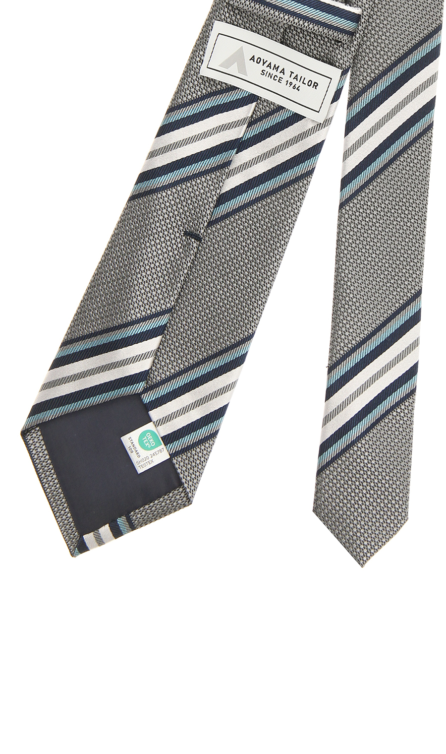 レギュラータイ【OEKO-TEX】 グレー 9