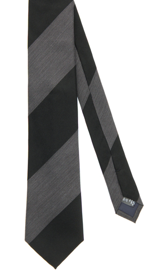 レギュラータイ【BLACK CHAMBRAY】