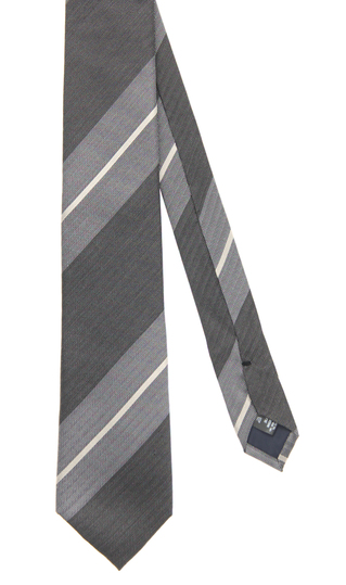 レギュラータイ【BLACK CHAMBRAY】