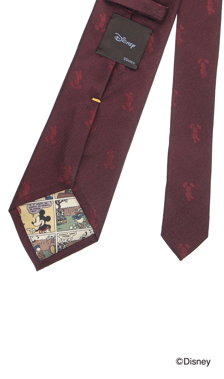 レギュラータイ【Disney】 エンジ 0