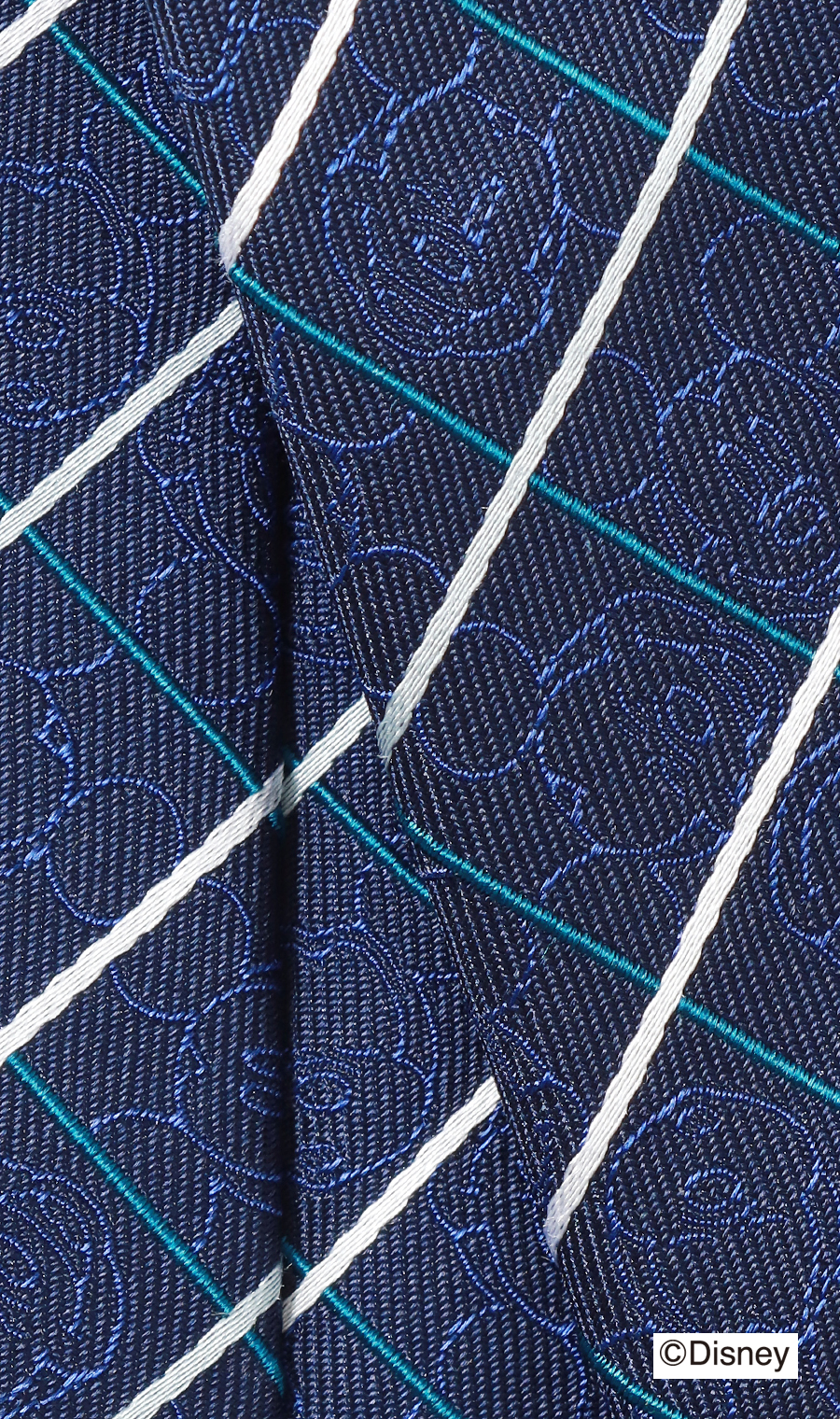 レギュラータイ&メガネケースセット【Disney】 ブルー 7