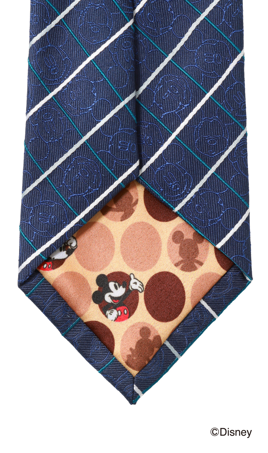 レギュラータイ&メガネケースセット【Disney】 ブルー 7