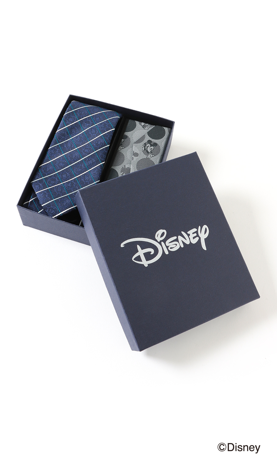 レギュラータイ&メガネケースセット【Disney】 ブルー 7