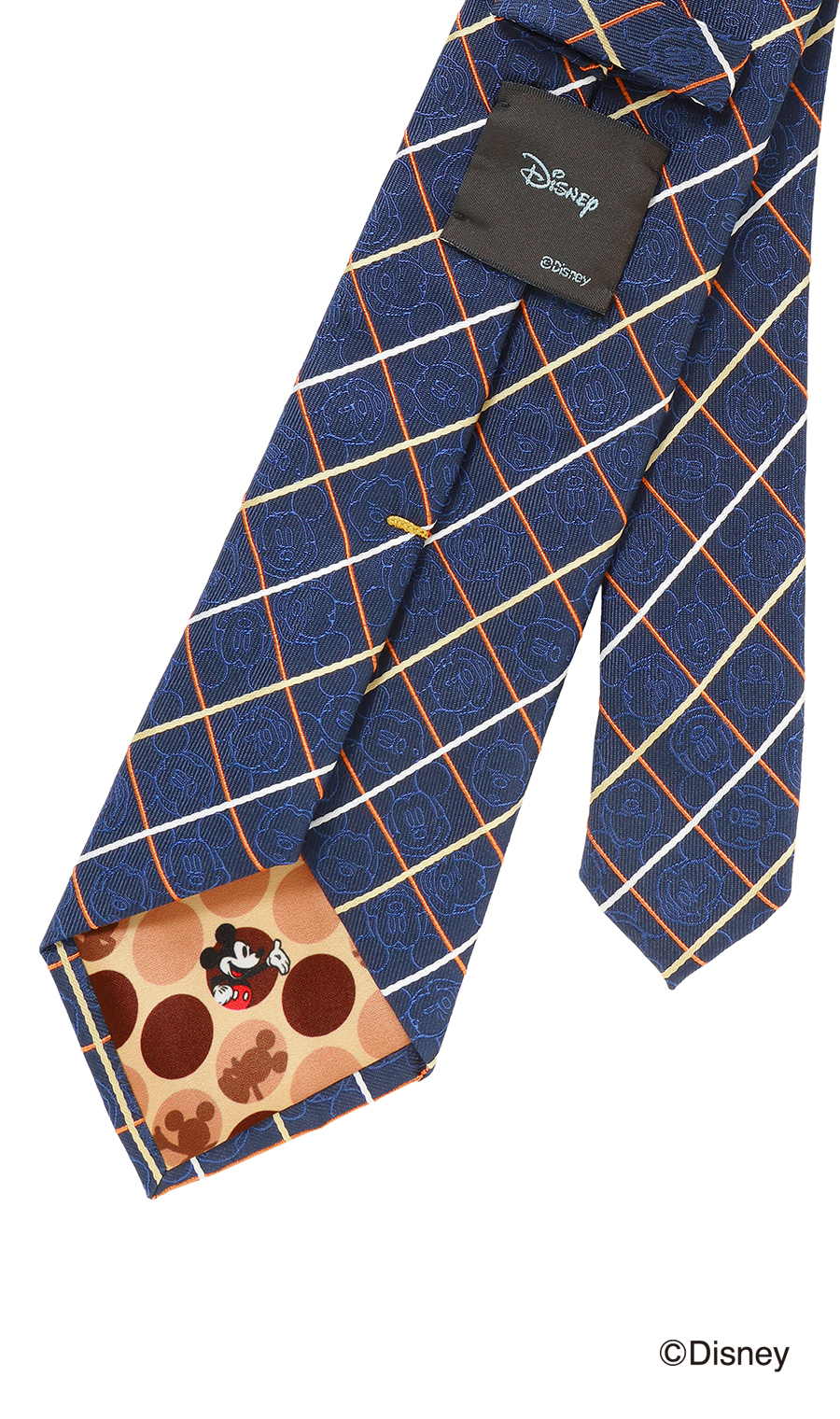 レギュラータイ&メガネケースセット【Disney】 ネイビー 7