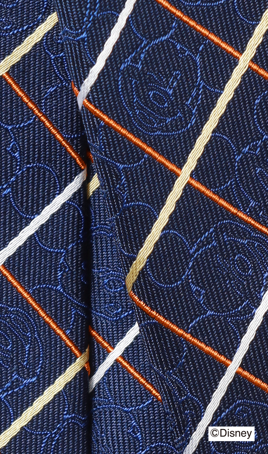 レギュラータイ&メガネケースセット【Disney】 ネイビー 7