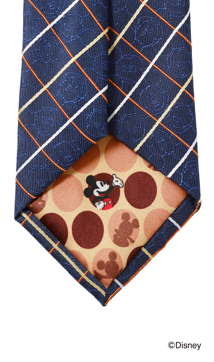 レギュラータイ&メガネケースセット【Disney】 ネイビー 7