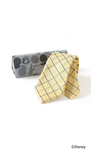 レギュラータイ&メガネケースセット【Disney】