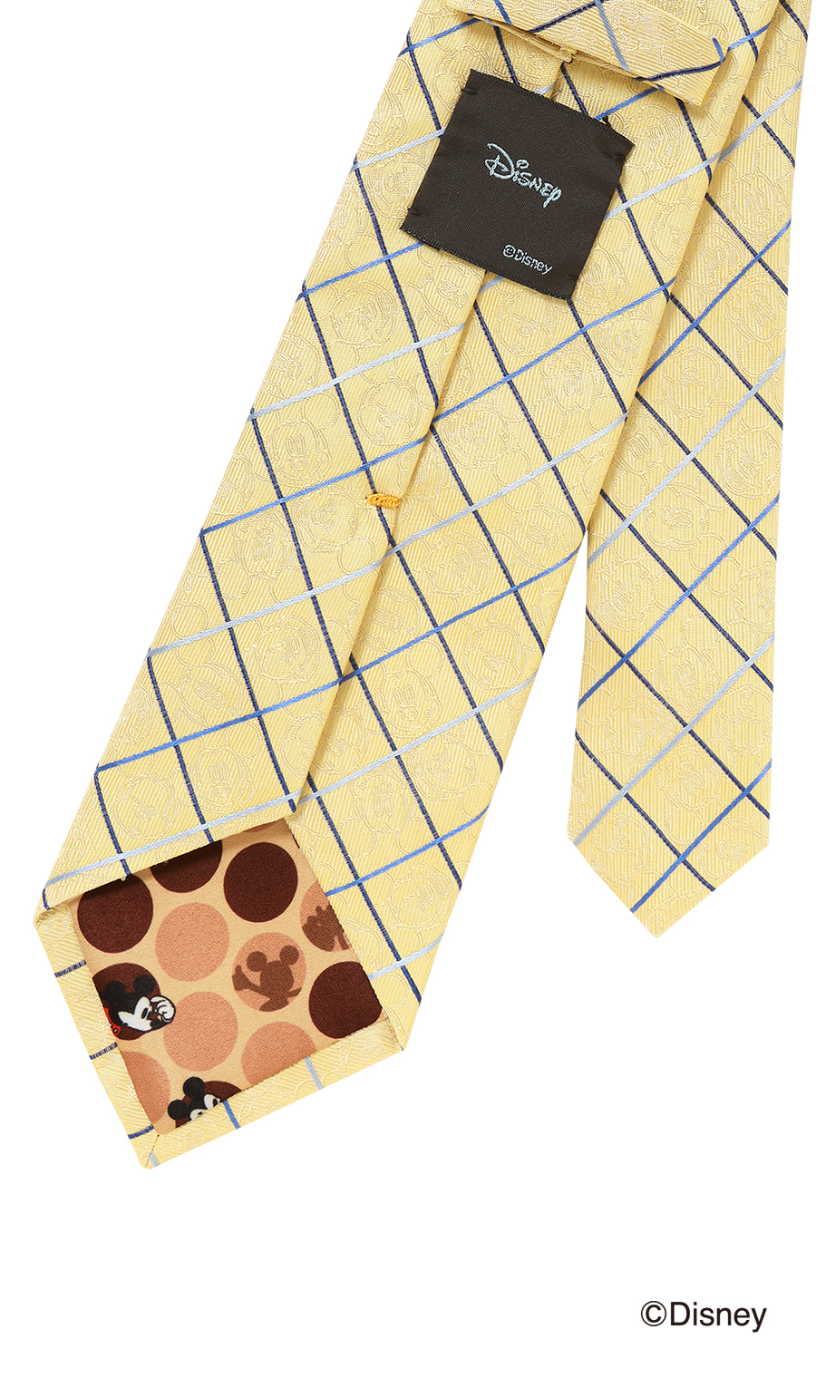 レギュラータイ＆メガネケースセット【Disney】 イエロー 7