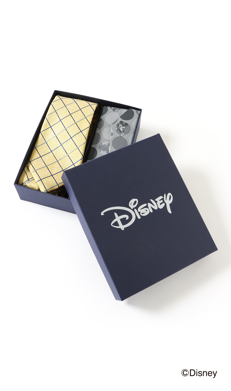 レギュラータイ＆メガネケースセット【Disney】 イエロー 7