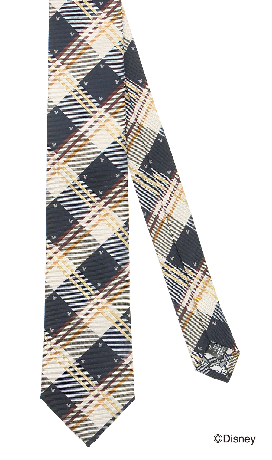 レギュラータイ【Disney】 ネイビー 7