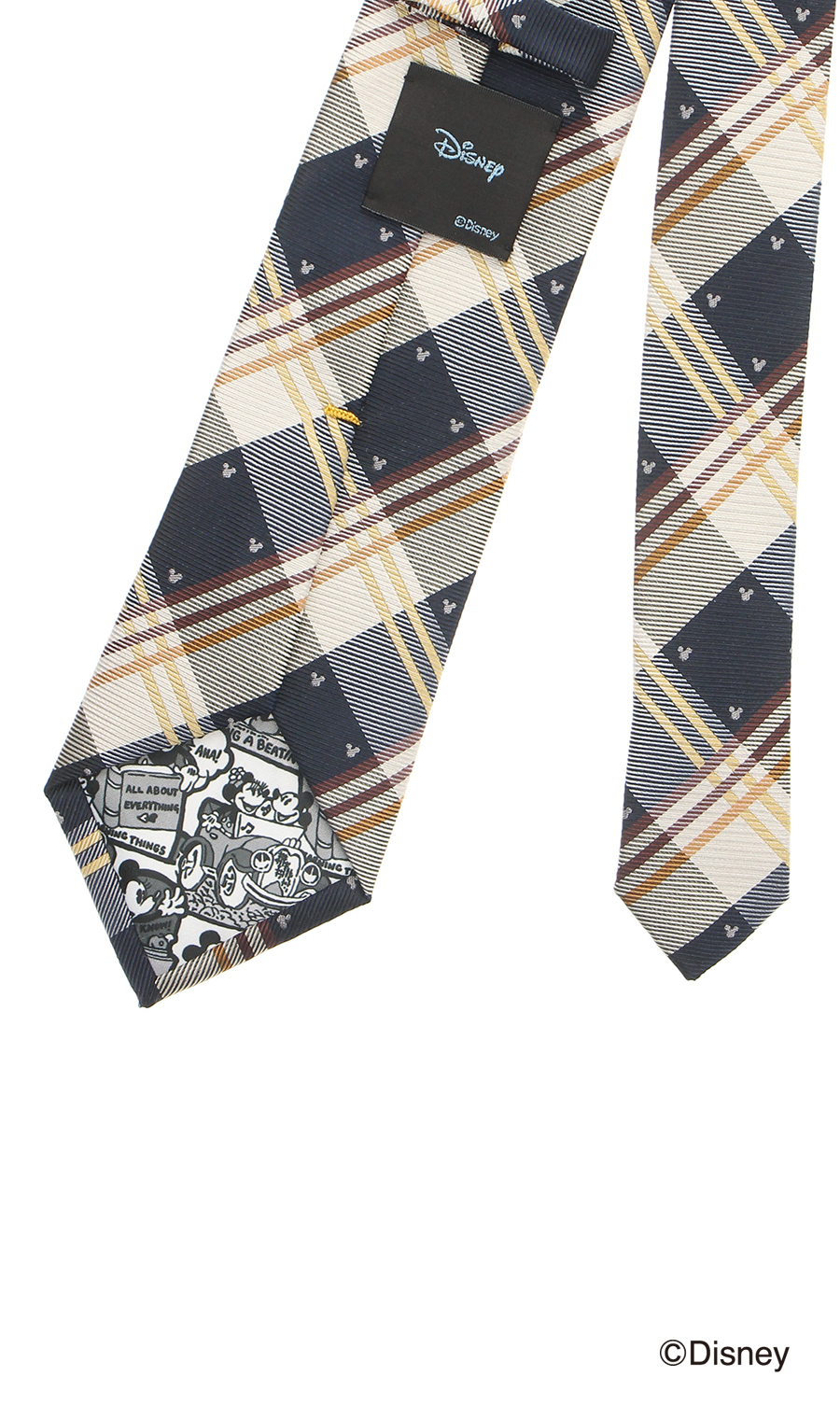 レギュラータイ【Disney】 ネイビー 7