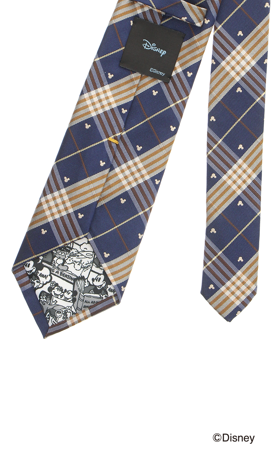 レギュラータイ【Disney】 ネイビー 7