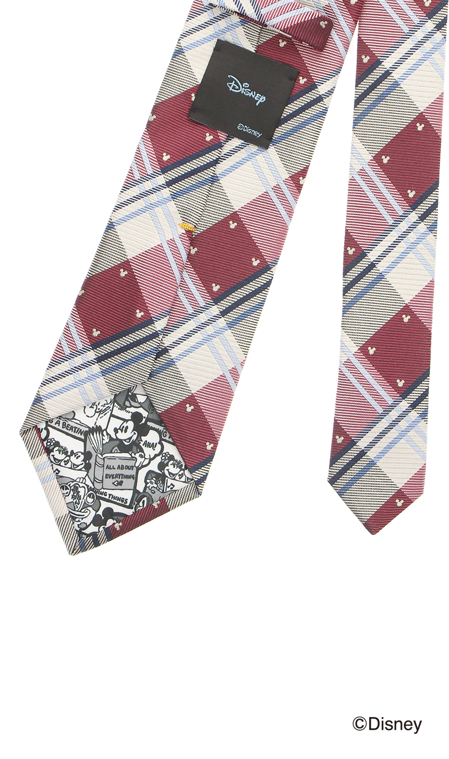 レギュラータイ【Disney】 レッド 7