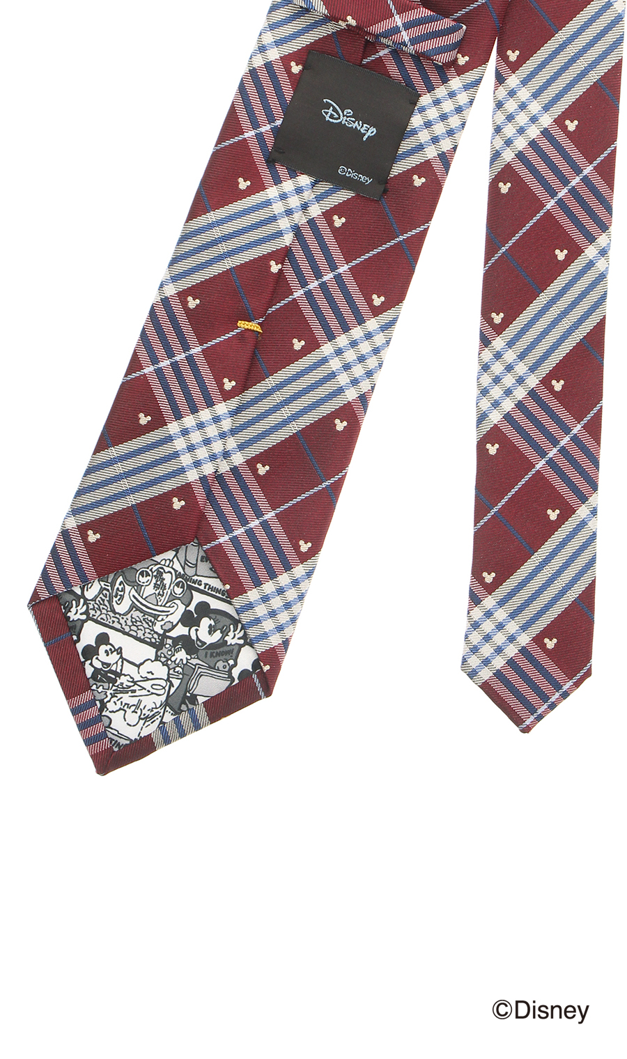 レギュラータイ【Disney】 レッド 7