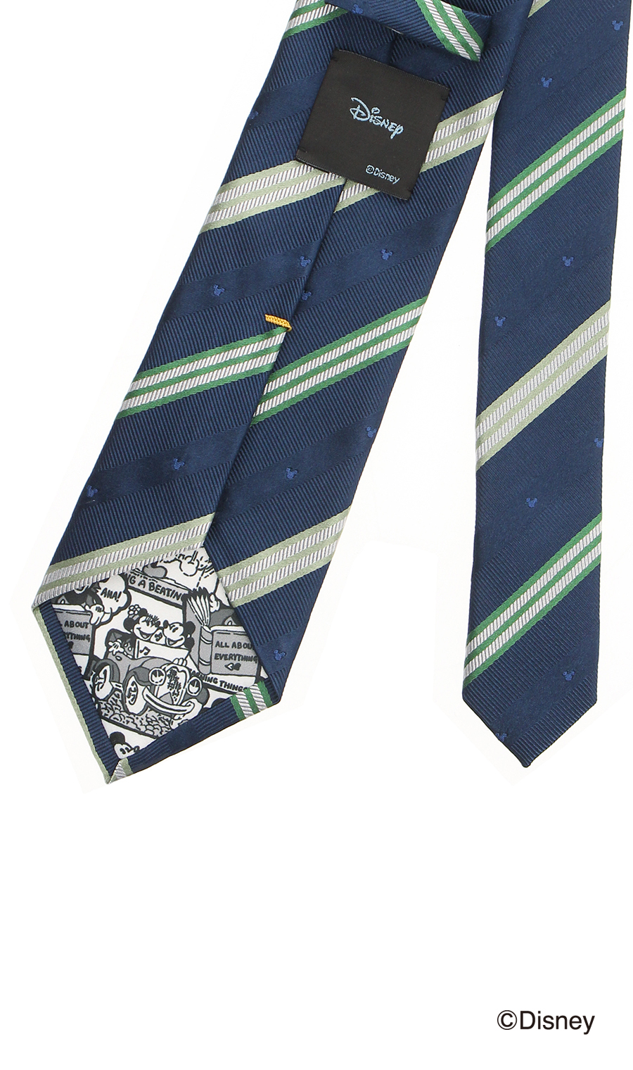 レギュラータイ【Disney】 ネイビー 9