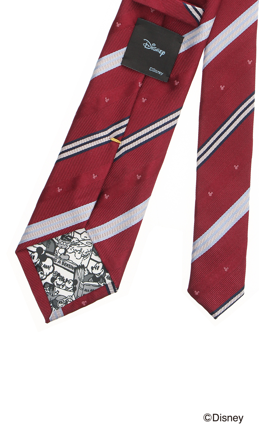 レギュラータイ【Disney】 レッド 9