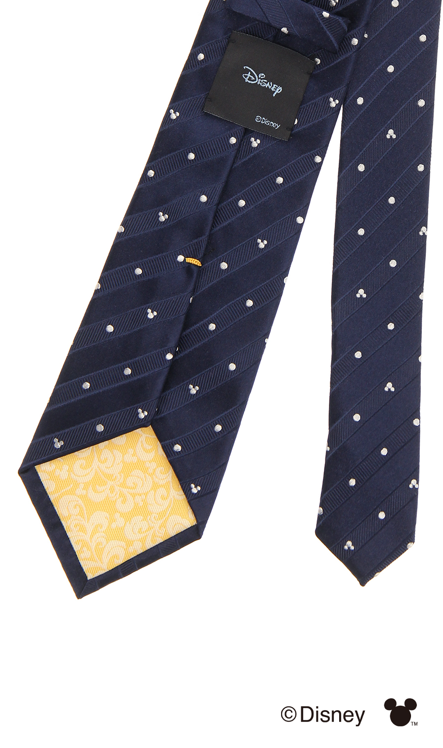 レギュラータイ【Disney】 ネイビー 3