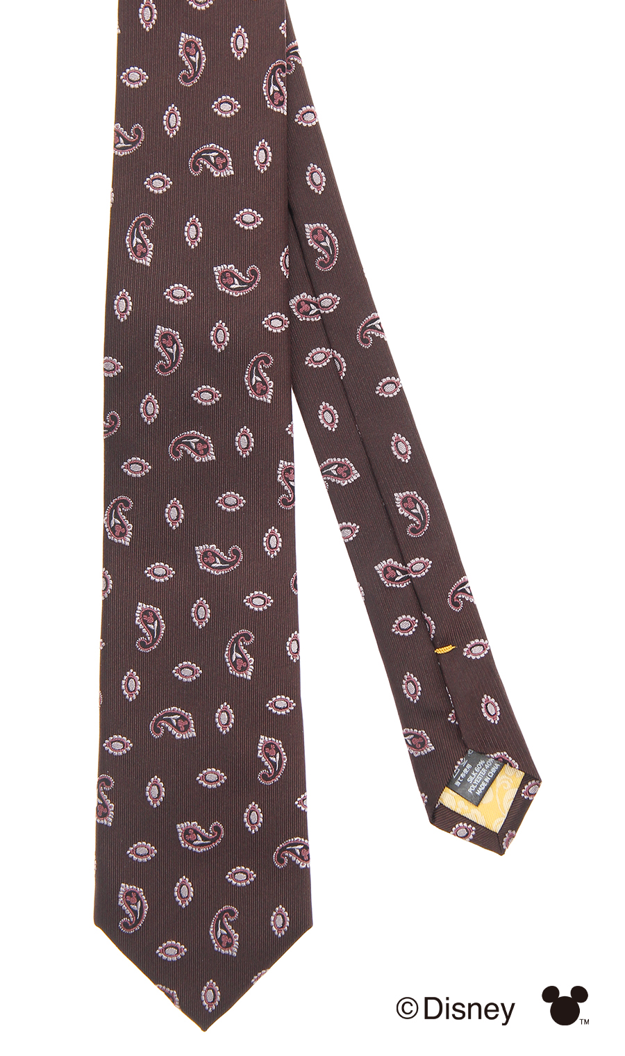 レギュラータイ【Disney】 ブラウン 6