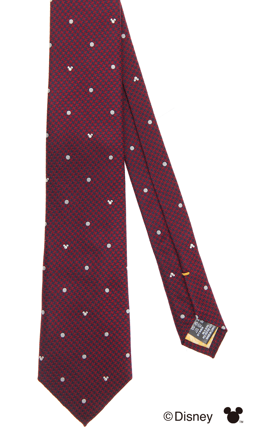 レギュラータイ【Disney】 ワイン 3