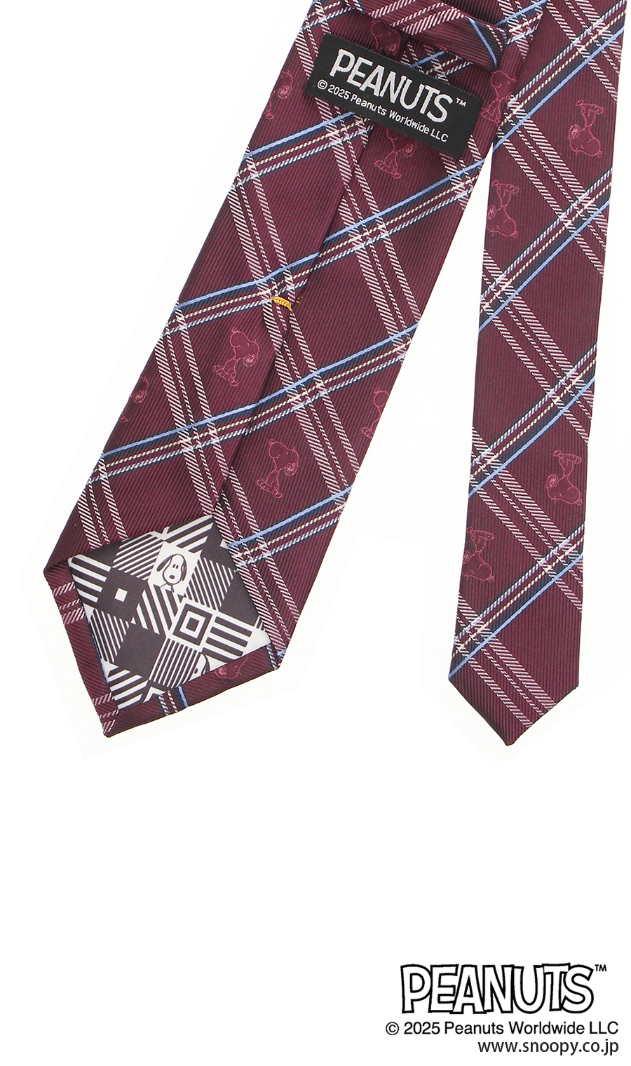 レギュラータイ【PEANUTS 】 ワイン 7
