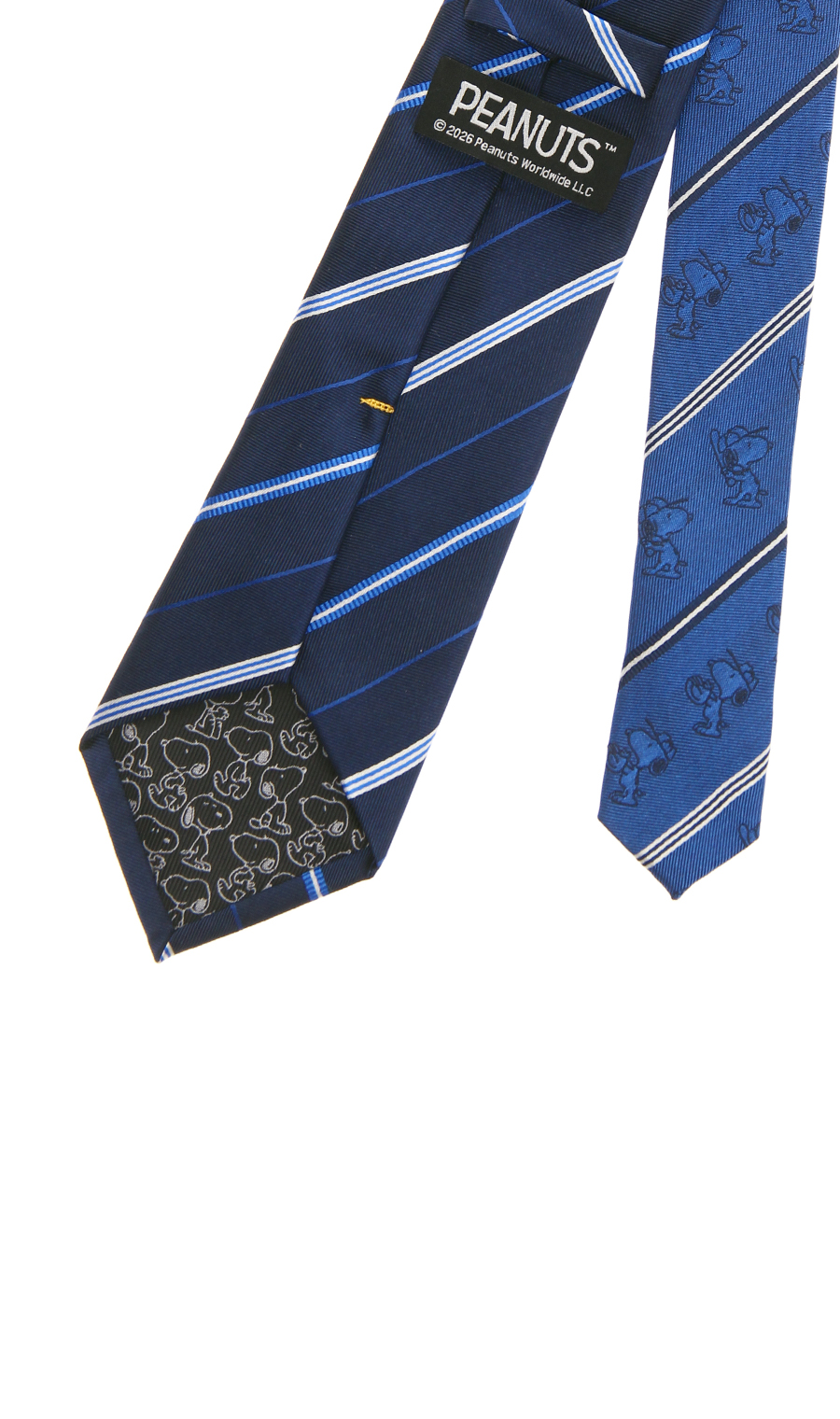 レギュラータイ【PEANUTS】 ブルー 9