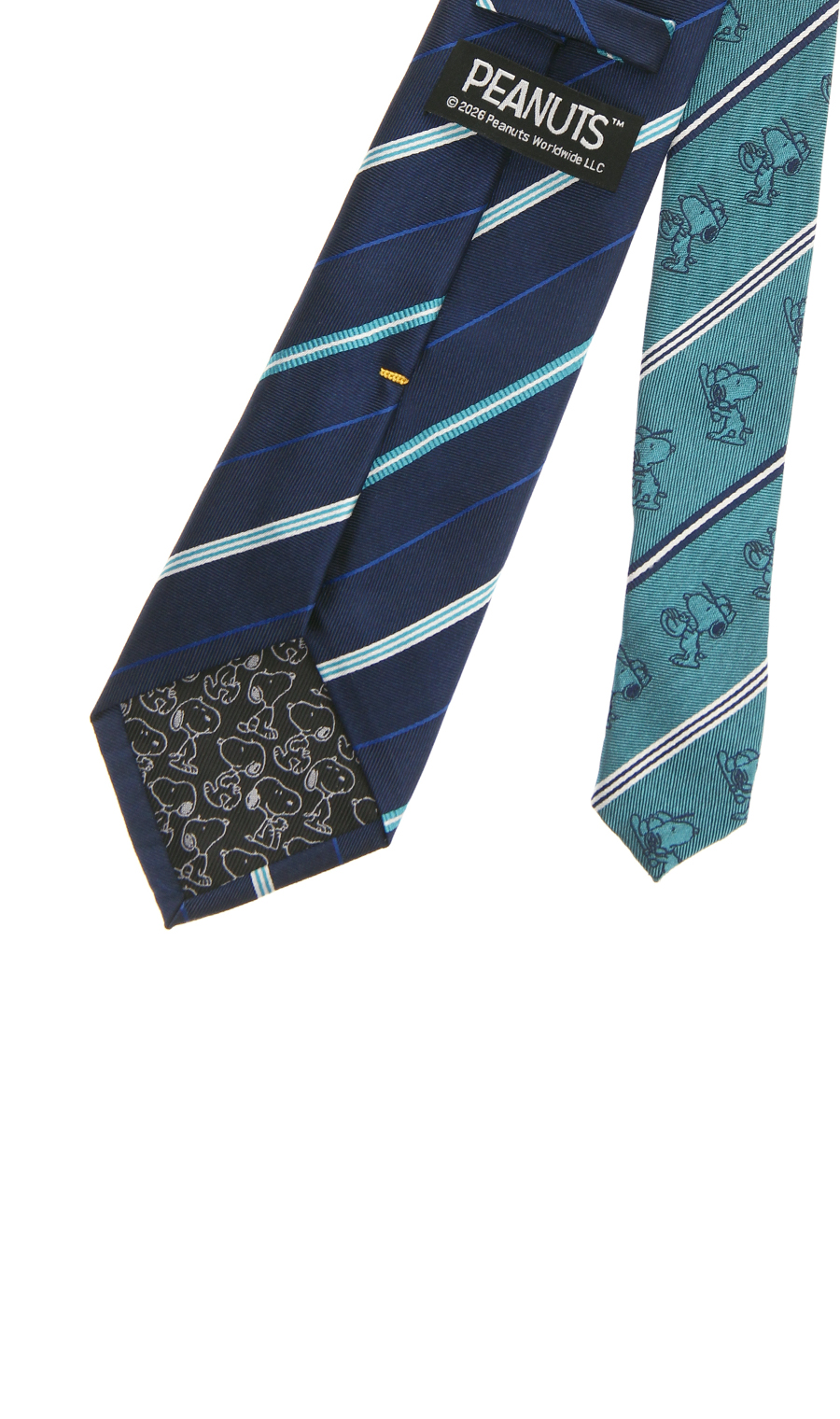 レギュラータイ【PEANUTS】 グリーン 9