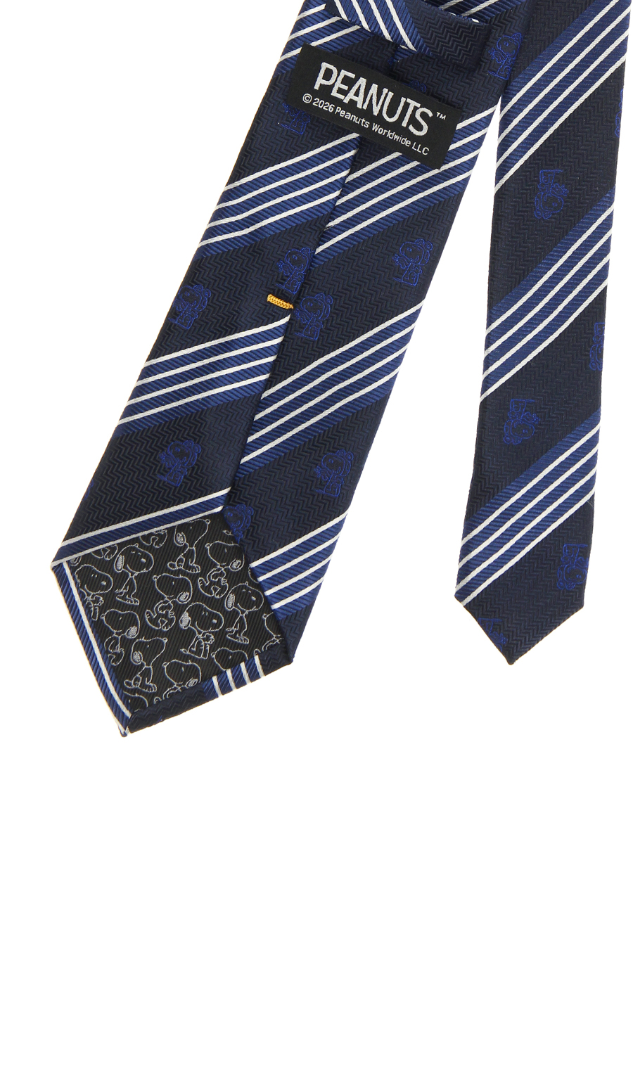 ■レギュラータイ【PEANUTS】 ネイビー 9