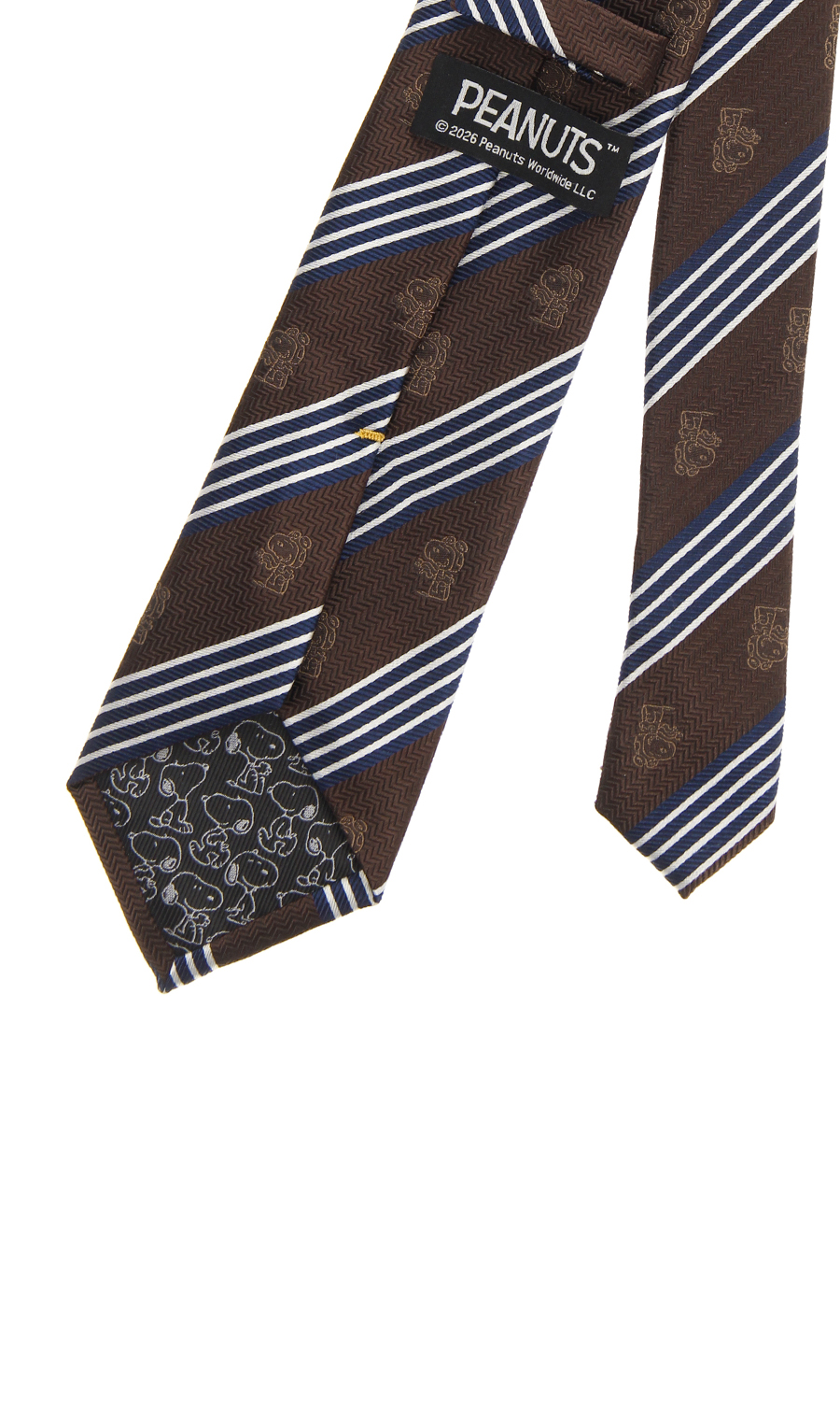 ■レギュラータイ【PEANUTS】 ブラウン 9