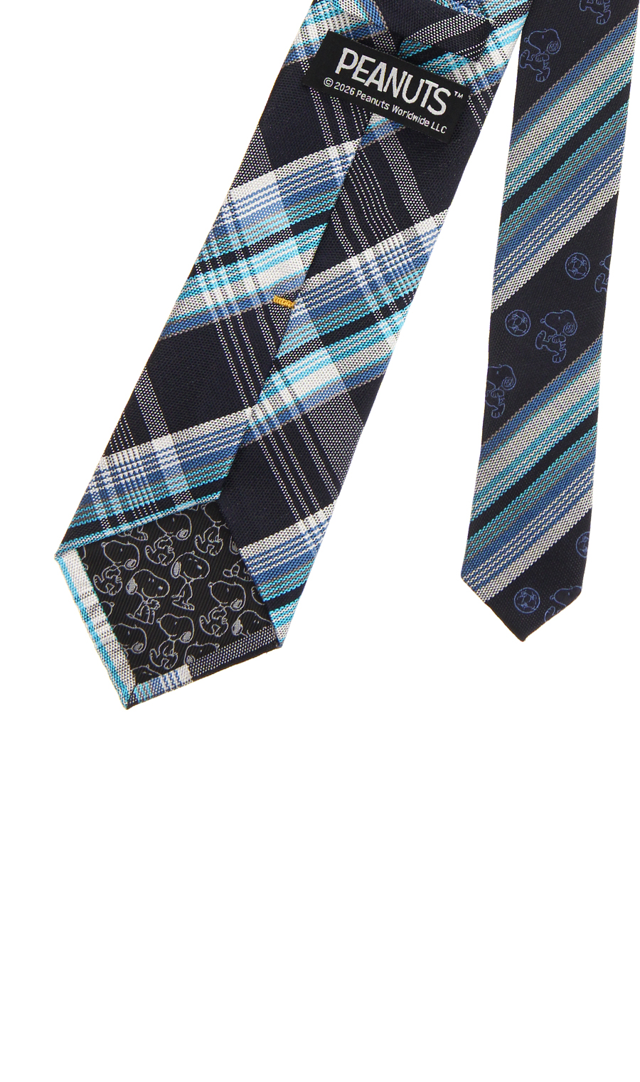 ■レギュラータイ【PEANUTS】 ネイビー 7