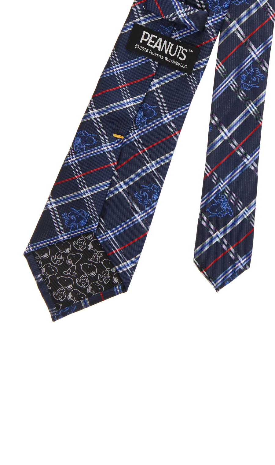 ■レギュラータイ【PEANUTS】 ブルー 7