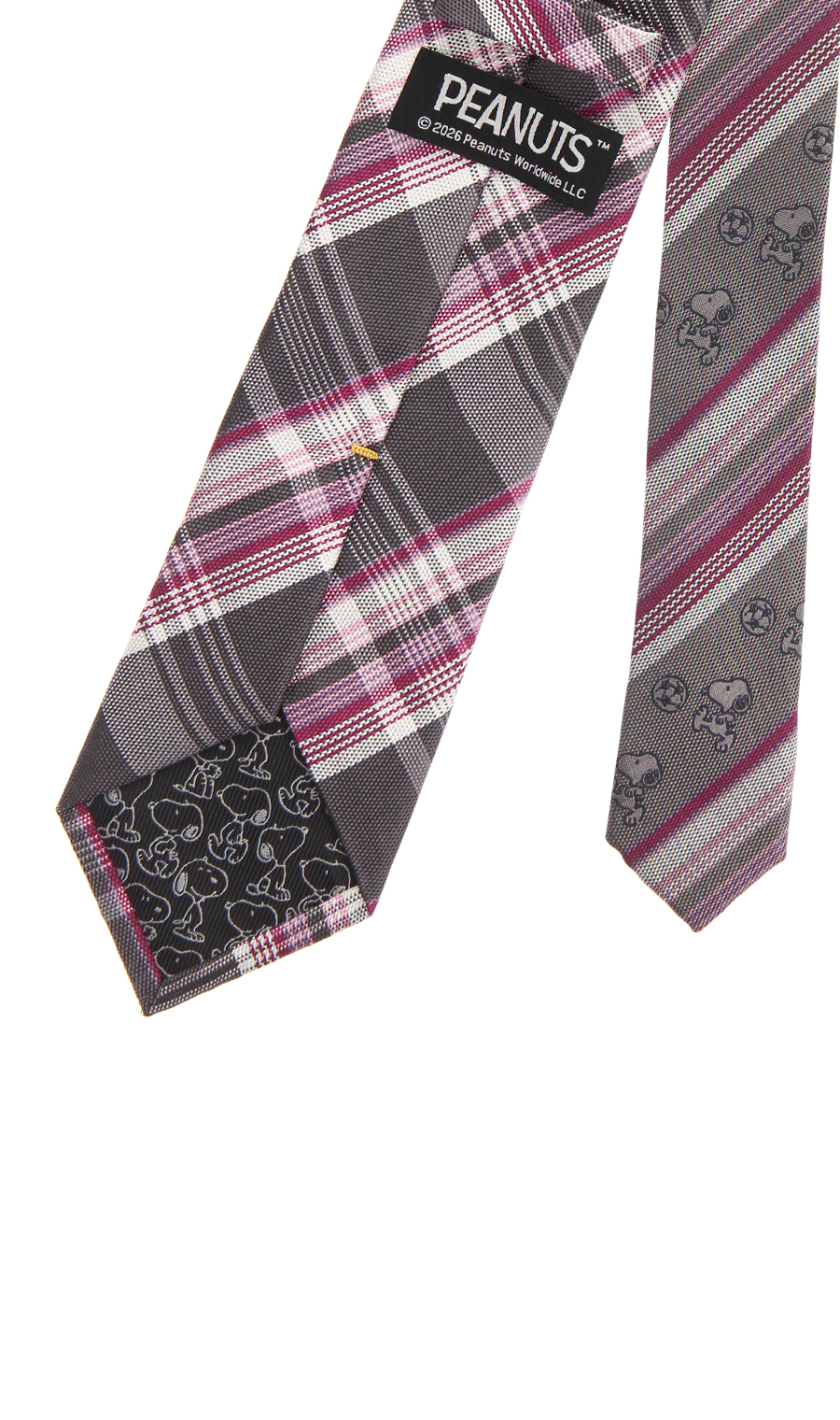 ■レギュラータイ【PEANUTS】 ピンク 7