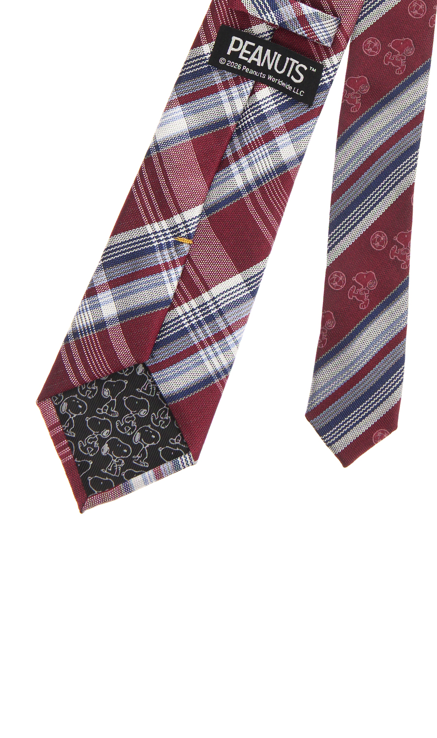 ■レギュラータイ【PEANUTS】 レッド 7