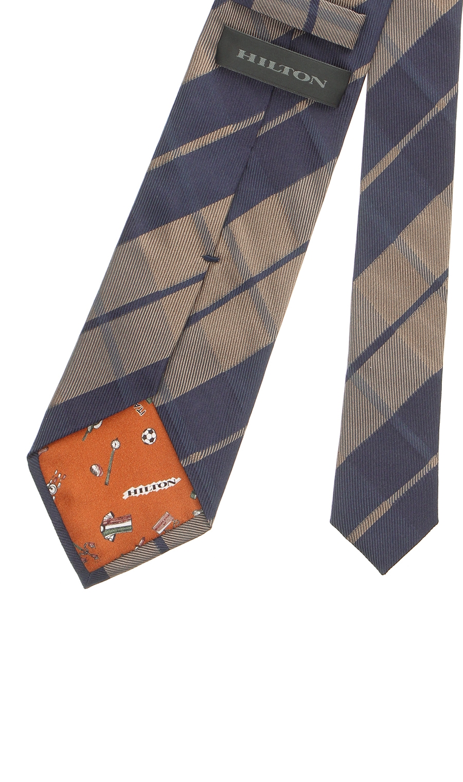 プレミアムレギュラータイ【MADE IN ITALY】 ブラウン 7