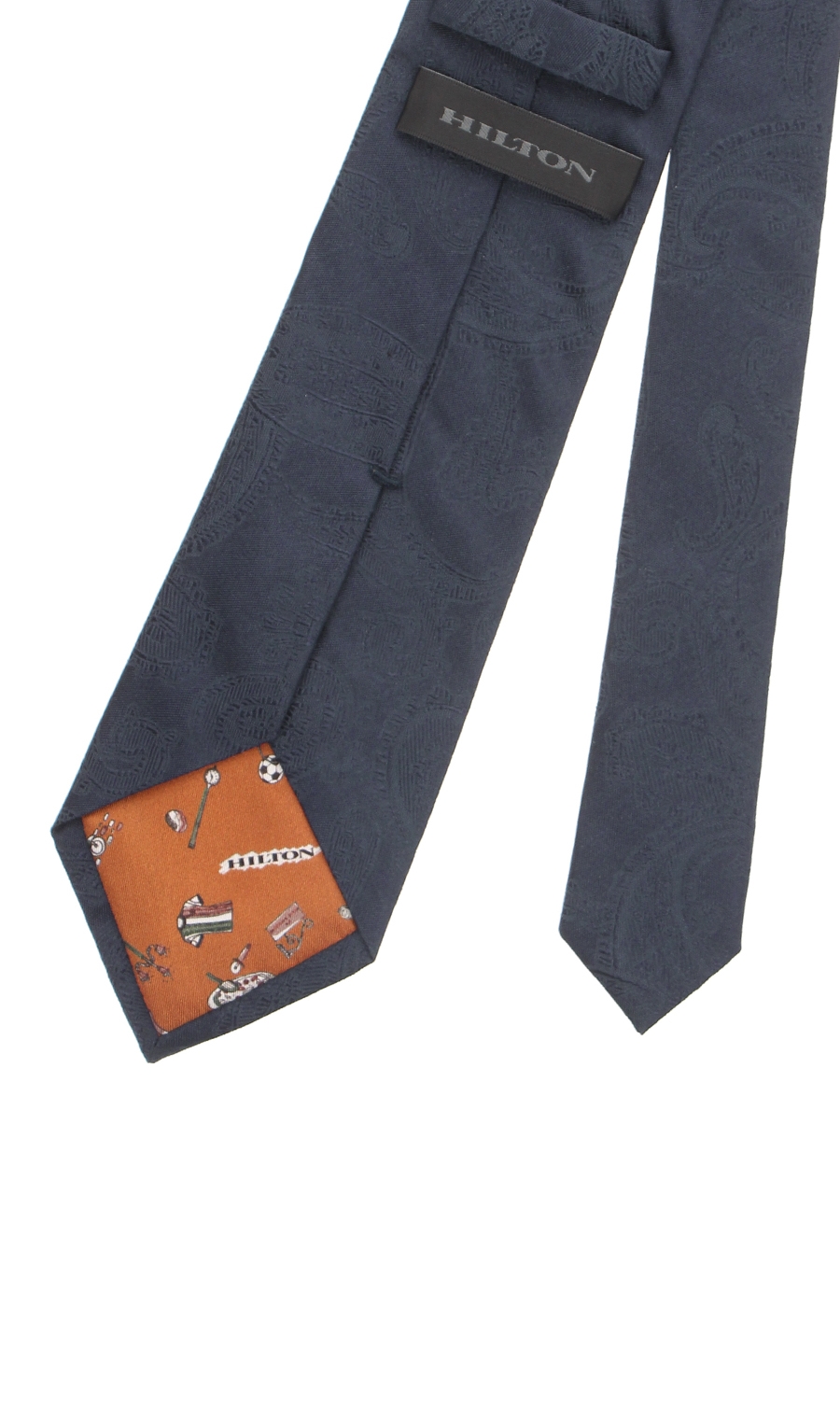 プレミアムレギュラータイ【MADE IN ITALY】 ネイビー 6