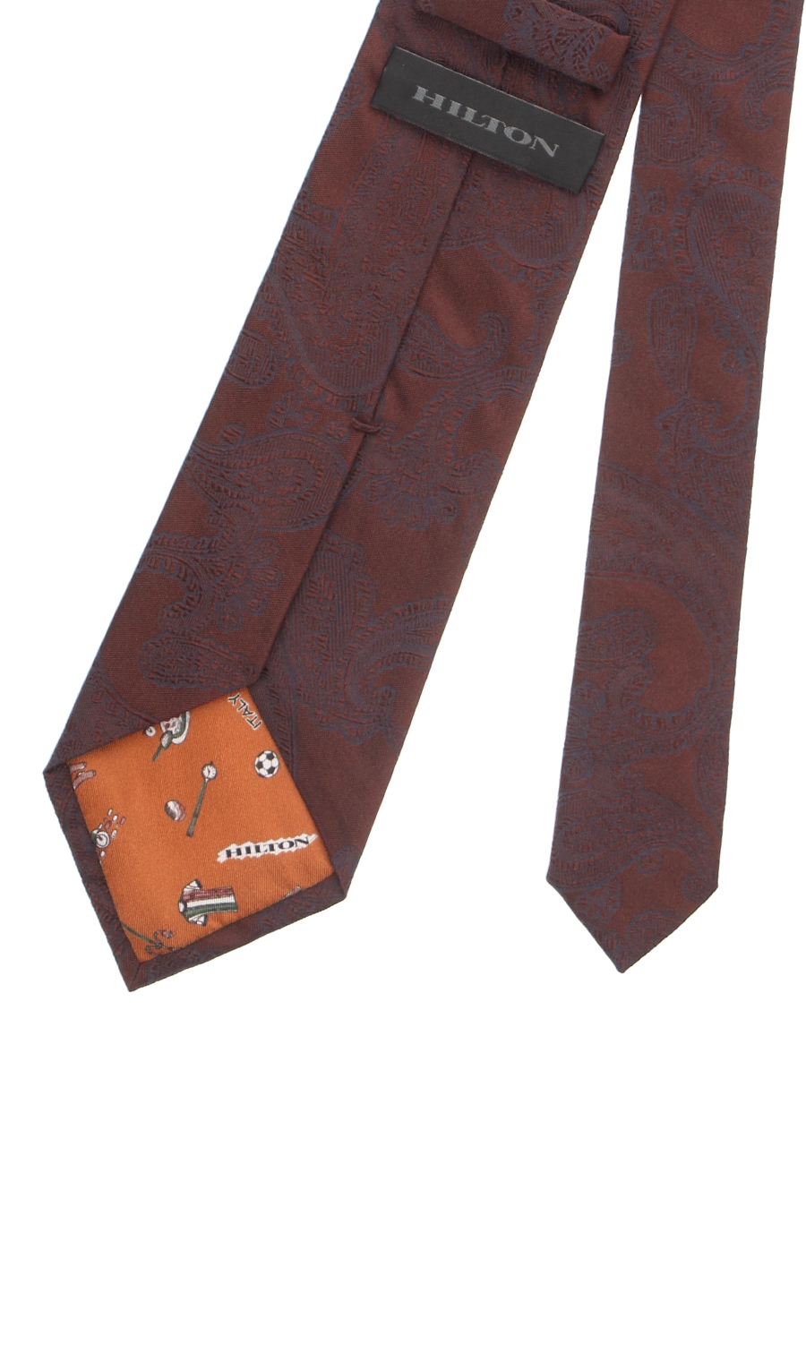 プレミアムレギュラータイ【MADE IN ITALY】 ボルドー 6