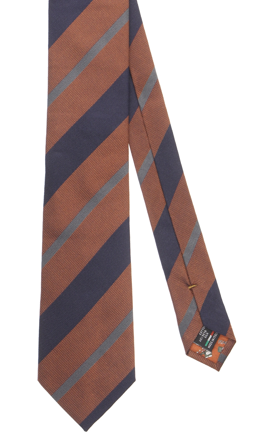 プレミアムレギュラータイ【MADE IN ITALY】 オレンジ 9