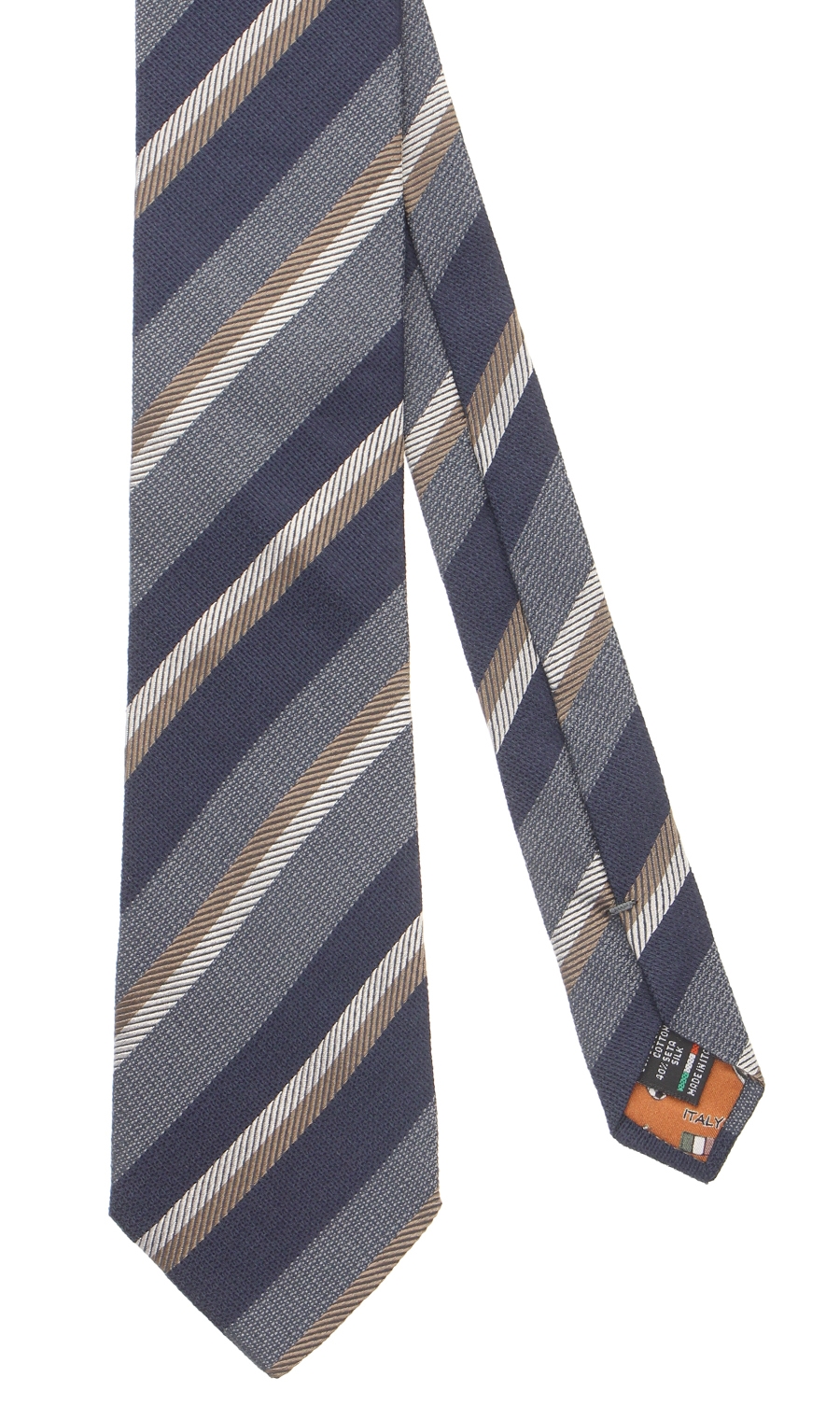 プレミアムレギュラータイ【MADE IN ITALY】 グレー 9