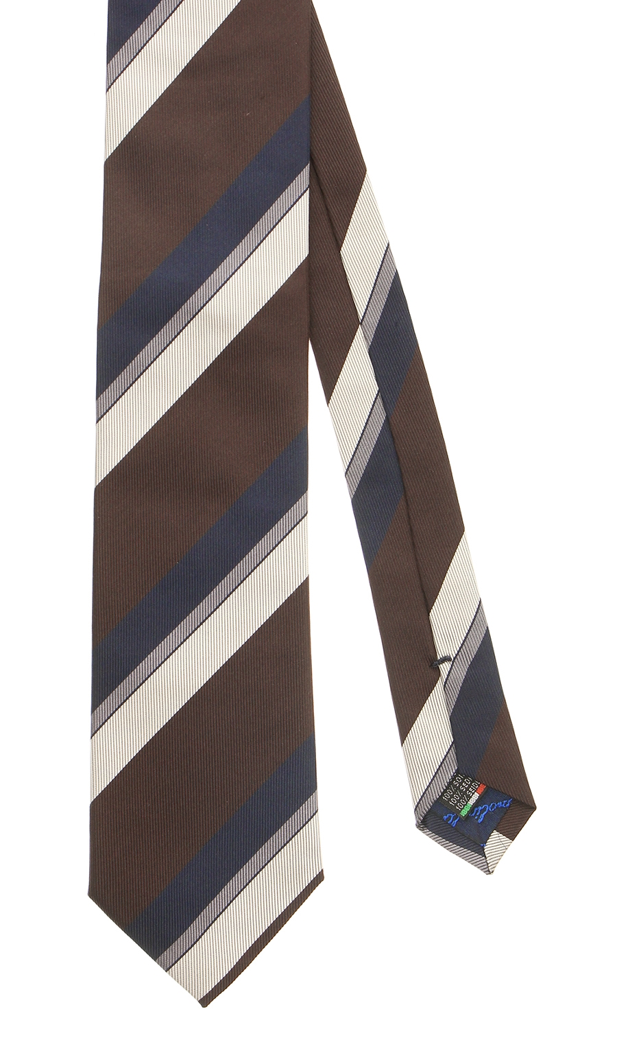 プレミアムレギュラータイ【MOLINELLI】 ブラウン 9