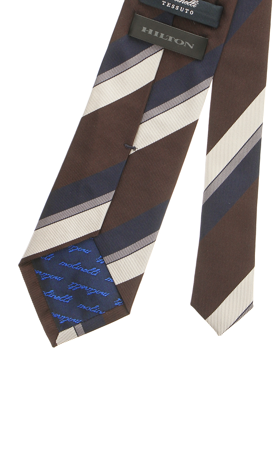 プレミアムレギュラータイ【MOLINELLI】 ブラウン 9