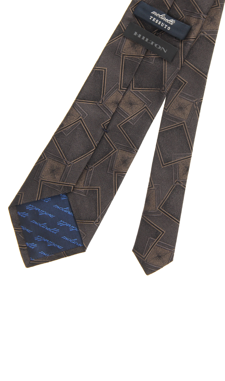 プレミアムレギュラータイ【MOLINELLI】 ブラウン 5