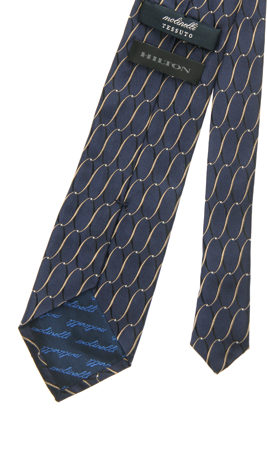 プレミアムレギュラータイ【MOLINELLI】 ネイビー 5