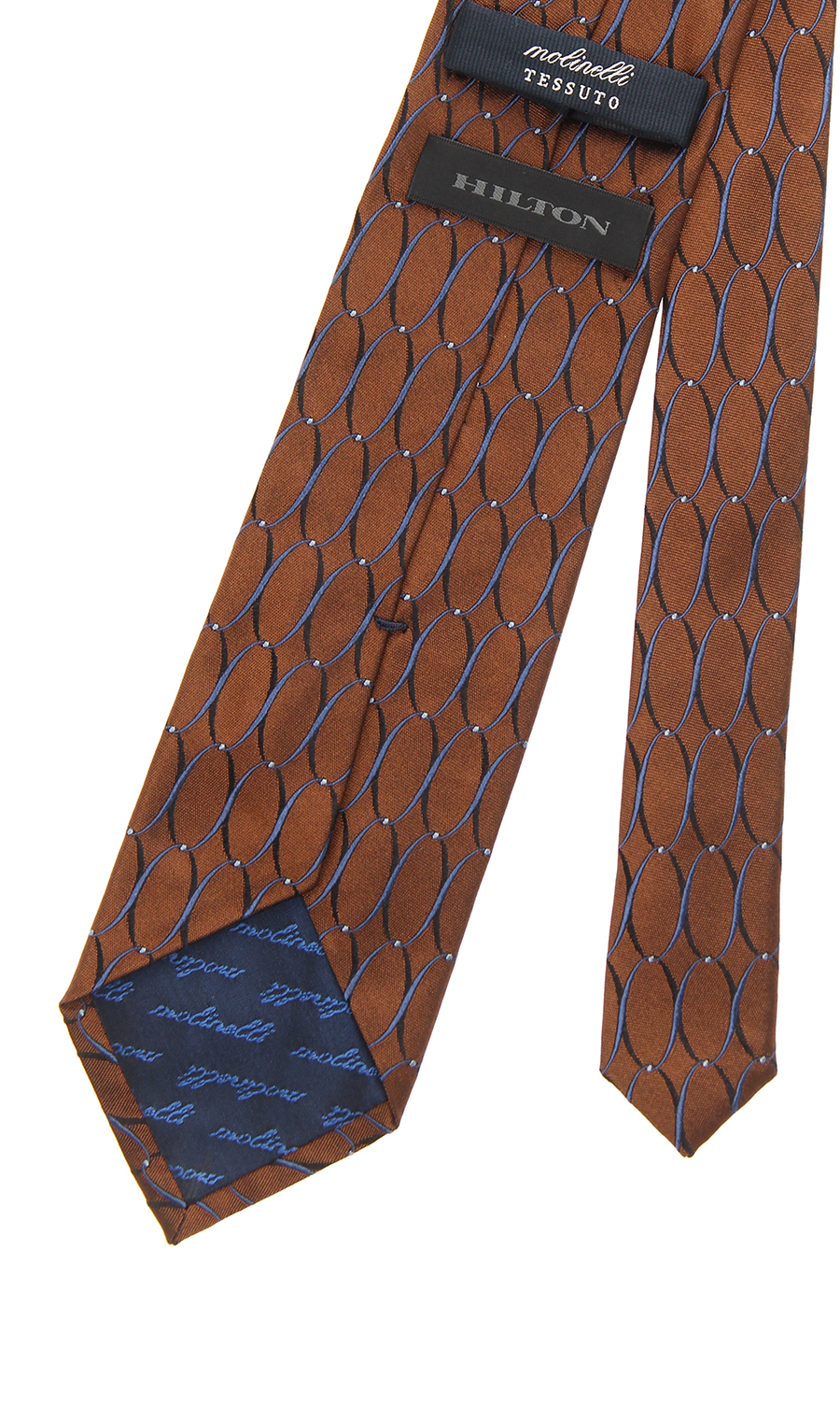 プレミアムレギュラータイ【MOLINELLI】 ブラウン 5